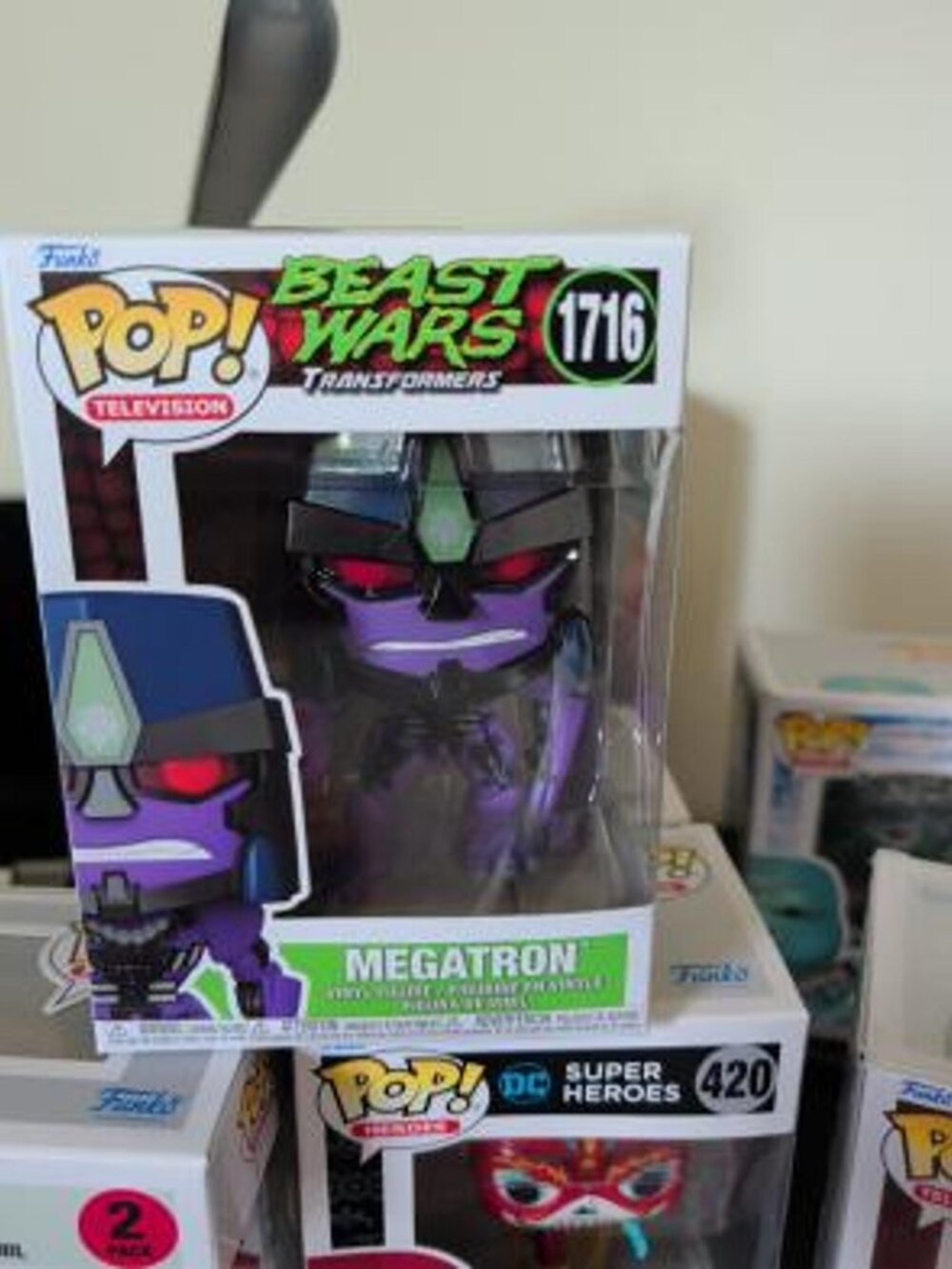 Funko Pop! Transformers Beast Wars Megatron Vinyl Figure 1716